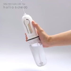 Máy Tăm Nước Cầm Tay 6 Chế Độ Halio Professional Cordless - Công nghệ Sóng Âm Sonic - Pin 25 Ngày - Bảo Hành 12 Tháng