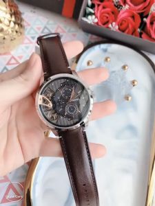 [Promo] Jam Tangan Pria FS ME1163 / ME 1163 Townsman Twist Multifunction Dark Brown Leather Strap Original Garansi 2 Tahun [✔COD][100% Authentic]