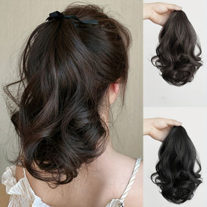 Synthetic Strap Ponytail Hair Extension Wig Curly Ponytail Surrounding Womans Ponytail Clip In Hairpiece Hair Accessories