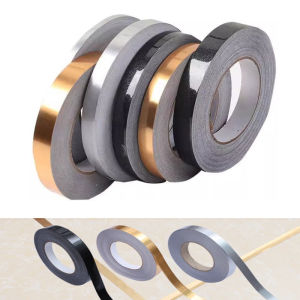 Gold Silver Black Ceramic Tile Tape Beauty Seam Sticker Self-Adhesive Floor Waterproof Sealing Strip Home Decoration 20M