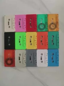 -New Sale 1Pc Color Blank Tape Case Audio Magnetic Audio Recording Cassette Tape Shell Empty Reel To Reel Cassette(no Tape Core)