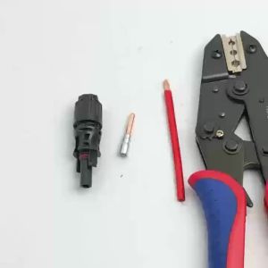 Professional 1500V High Voltage Solar PV Terminal Crimping Pliers for Outdoor Photovoltaic System Cable Connectors Installation