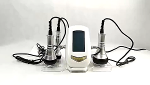 3-in-1 40K Cavitation RF Beauty Machine Ultrasonic Body Shaping Device with Tripolar & Multipolar RF for Face Body Massage & Skin Care