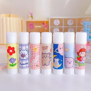 10pcs/ 5pcs Solid Glue PVA Glue Stick Cute Clear Glue School Office Supplies 9g