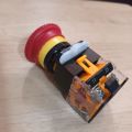 ของแท้100% LA38 Emergency stop ปุ่มหยุดฉุกเฉิน ปุ่มกดสีแดง ปุ่มกดฉุกเฉิน 220V 22mm สวิตช์ฉุกเฉิน กดล็อค หมุนเด้งกลับ สวิตช์กดหยุด. 