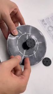 GREAT SHOP น้ำพุโซล่าเซลล์ น้ำพุพลังเเสงอาทิตย์ 14cm 16cm 18cm แถมฟรี หัวปั๊ม 6 หัว น้ำพุโซลาเซลล์ น้ำพุ ปั๊มน้ำพุ ตกแต่งสวน รุ่นทรงกลม solar fountain