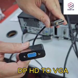 1080p DP Male to VGA Female / DP Male to HDMI Female / HDMI Male to VGA Female Converter Adapter