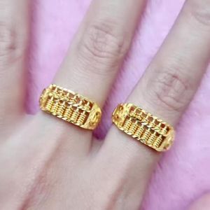 JIN JING CINCIN SEMPOA COPPER COIN SIZE 11-20 EMAS 916 TULEN 4g-5g UP