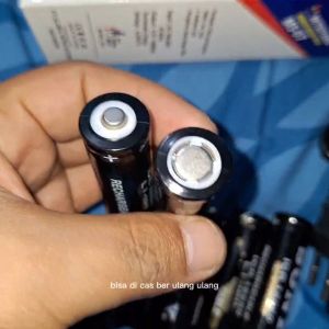 PAKET HEMAT CHARGER DAN BATERAI POWER BANK ELECTRONIK TYPE 18650 3.7V 5500mAh