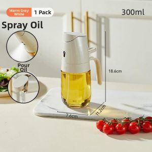 Food-grade Non-drip 2-in-1 Household Oil Sprayer