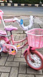 Sepeda Anak Perempuan 12 inch Mini Atlantis Happy Bunny tanpa setir / Dede Eva Dorongan / Dede Witch Tanpa Setir / PMB Mortein MN 5.0 Dorongan / PMB Mortein MN 351 Kuromi Tanpa Setir / PMB Mortein MN 331 Kuromi Dorongan2 - 4 tahun