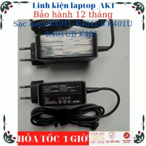 Sạc Laptop Asus K401L K401LB K401U K401UB K401 Sạc 19V-2.37A/3.42A-45W/65W- vuông chân nhỏ(4.0*1.35mm)