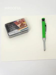 100Pcs/1Box Large Capacity 2.8mm Black Woodworking Pencil Replaceable Lead Refill for Architects Carpenter Pencil Accessories