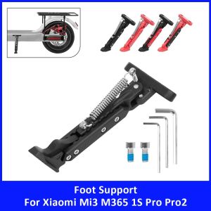 Adjustable Aluminum Foot Support for Xiaomi M365 1S Pro Pro2 Mi3 for Ninebot ZT3 ZT3 Pro Electric Scooter Kickstand Parking Part