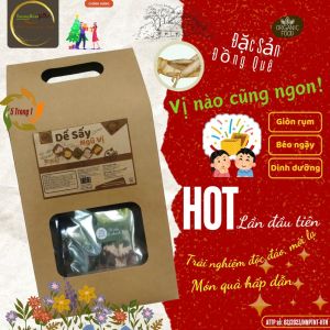 HỘP DẾ SẤY NGŨ VỊ (125 G) - Dế Dấy Tỏi Ớt Dế Sấy Bơ Tỏi Dế Sấy Sả Ớt Dế Sấy Giòn Vị Phô Mai Dế Sấy Lá Chanh.