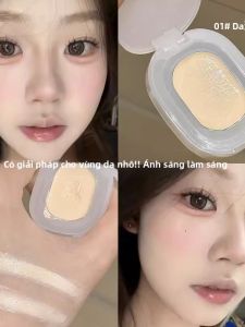 Phấn Nền Dạng Nén FAICCIA Milk Powder Natural Flat Highlighter Concealer Contouring under Eye Bags Eliminating Makeup