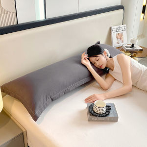 Vỏ Gối Đôi Dài Màu Trơn Vỏ Gối Đôi 48x100cm 120cm 150cm 180cm (Không Có Lõi) Phụ Kiện Giường Ngủ