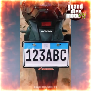 HONDA MOTORCYCLE PLATE NUMBER BACK PROTECTOR UNIVERSAL NEW PLATE NUMBER (Only License plate frame)【Lowest Price】COD