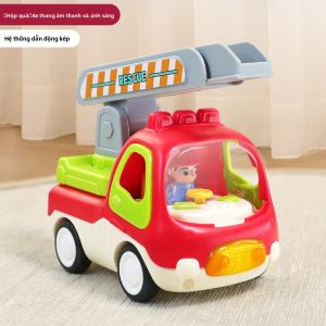 LALAPLAY | Đồ Chơi Xe Công Trình Âm Nhạc Cho Bé Trai Xe Tự Lăn Đồ Chơi Giáo Dục
