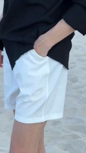 (Combo 2 Quần Short) Kaki Dù Xuân Vũ Clothing dáng Trên Gối Bản Nâng Cấp đường May Menswear Nam