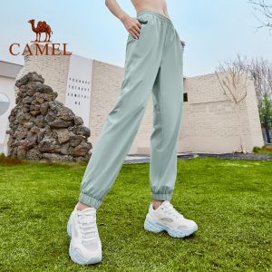 Quần thể thao thoáng khí thun chống nắng cảm giác băng cho nữ lạc đà