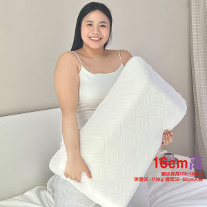 Extra Tall Memory Foam Pillow for Side Sleepers Neck Support plus Size Pillow Rectangular Shape Single Person Adult Use