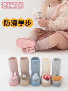 Anti-Slip Cartoon Baby Floor Socks with Double Stitching for Toddlers And Children Indoor Cotton Bottom Socks Kids Learning to Walk