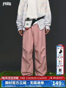 Outdoor Series Lightweight Hiking Soldier Pants F426 Store Spring New Casual Sports Loose Fit Long Trousers for Teens