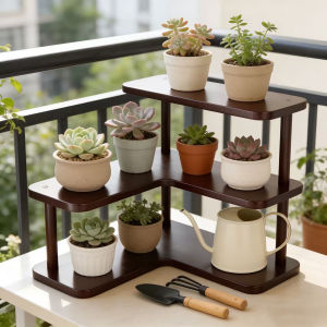 CHUJUN | Corner Multi-level Display Shelf
