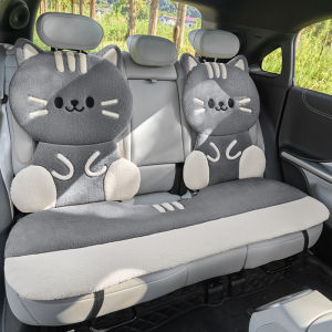 ZHONGMIAO | Winter Warm Fleece Car Seat Cover Rear Single Seat