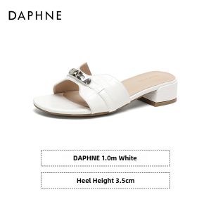 Daphne | French Style Thick Heel Sandals Anti-slip Match Dresses
