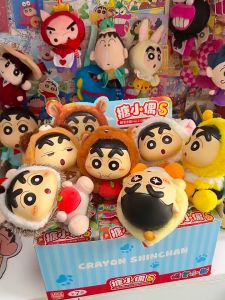 TOPTOY Crayon Shin-chan Forest Adventure Series Cute Animal Vinyl Plush Blind Box