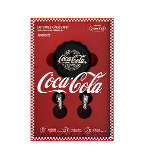Coca-Cola | Coca‑Cola T13 True Wireless Earbuds Semi‑in‑Ear BT5.4 13mm Dynamic Driver ENC Call Noise Cancelling Wireless Earphones