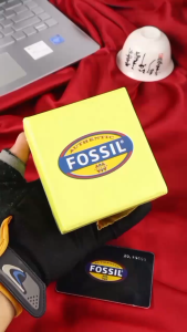 Paket Box Exlcusive + Paperbag + Krtu / Jam Tangan FOS Bulat LED VA-794EA / Jam Tangan Fashion Wanita Tali Rubber Diameter 4 cm