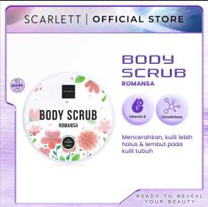 Body Scrub Romansa Scarlett Whitening
