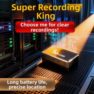 EMP | Cellphone Controlled HD Noise Reduction Voice Recorder with Beidou GPS Tracking