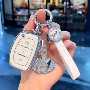 [Có sẵn] Ốp TPU Dẻo Ốp Khóa Xe  Dòng Hyundai I10 2014-2020 Elantra 2017-2022 Tucson2016-2022 3 Nút Bảo Vệ Chìa Khóa