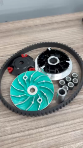 ชามแต่ง+สายพาน ชุดใหญ่ HONDA PCX160 ฮอนด้า พีซีเอ็กซ์160 ชุดชามปรับองศา ชามขูดร่อง ชามคลัชสายพาน ชามแต่ง เพิ่มกำลังให้รถวิ่งดีขึ้น130+