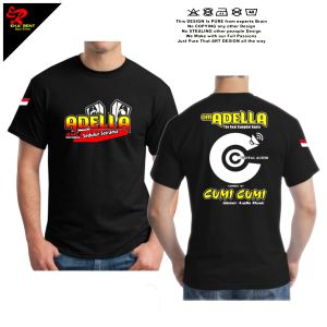 Baju Kaos Adella Cumi Cumi Terbaru Lengan Pendek