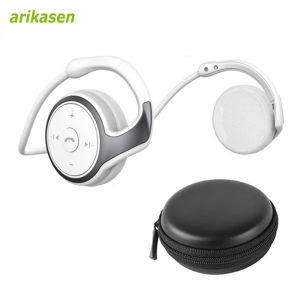 Wireless Headphones Sports Not in Ear Bluetooth Earphones with Mic Foldable On-Ear Bluetooth Headsets Deep BassWaterproof