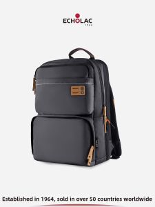 Echolac | Mens Business Commuter Backpack Large Capacity