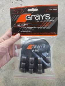 Grays Hockey Glove Hoki Pro Glove Black LH