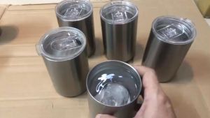 Ly giữ nhiệt 330ml Nhật có nắp không toát mồ hôi di chuyển tốt giữ lạnh giữ nhiệt thời gian dài