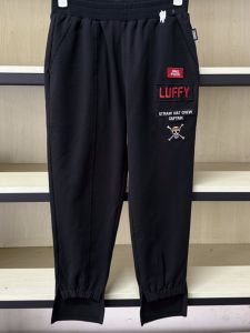 Baleno Spring New Womens Casual Embroidery Creative Loose Fit Seven-Foot Pants Comfortable Fashionable Natural Waist Cotton