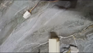 Damper  chia gió tủ lạnh lg