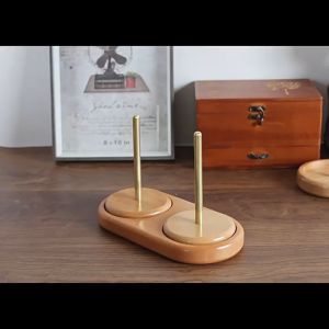 Đế xoay len sợi trục xoay len bằng gỗ chống rối không gây tiếng ồn đan móc len | Xiaoxings Yarn