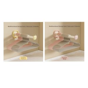 HALEXIONG | Adjustable Wall-Mounted Thick Clothes Hanger