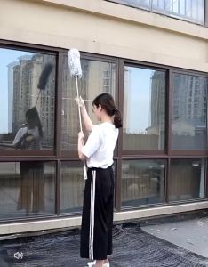 280cm Microfibre Duster🔥 Ready Stock🔥Feather Sweeper Long Extendable Bendable Bulu Ayam Penyapu Habuk 鸡毛扫