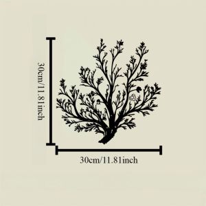 CIFbuy | Iron Modern Shape Wall Art Black Minimalist Geometric Decor for Living Room Bedroom Rustic Hanging Ornament Home Interior