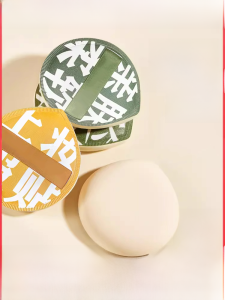 100 Points Makeup Sponge Cotton Candy Air Cushion Foundation Liquid Powder Compact Professional Tool Wet And Dry Dual Use